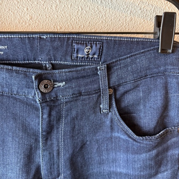 AG Farrah High Waist Skinny Jeans Blue Basin Denim Casual Women’s Size 30 - Picture 6 of 11